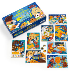 Happy Hanukkah! Countdown Puzzle Set Hanukkah