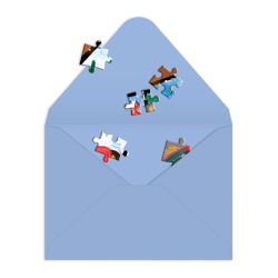 Greeting Card Puzzle -  Joy Laforme Cozy Cabin Cabin & Cottage