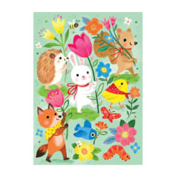 Hoppy Easter! Greeting Card Puzzle Easter