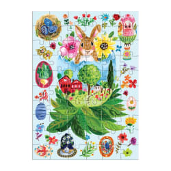 Artisanal Eggs Greeting Card Puzzle Easter