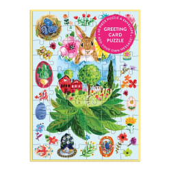 Artisanal Eggs Greeting Card Puzzle Easter