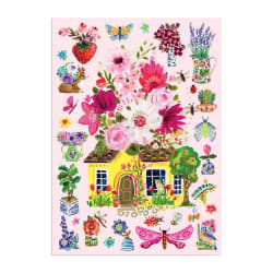 Buzzy Bouquets Greeting Card Puzzle Butterflies and Insects