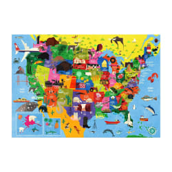 Map Of The USA Educational