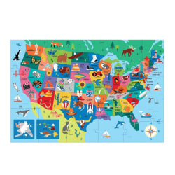 Giant Floor Map USA Educational