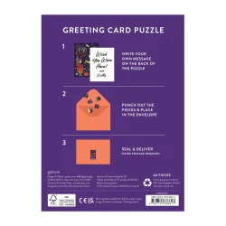 Greeting Card Puzzle - Spooky Spirit Halloween