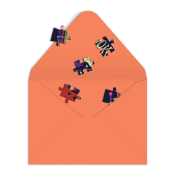 Greeting Card Puzzle - Spooky Spirit Halloween