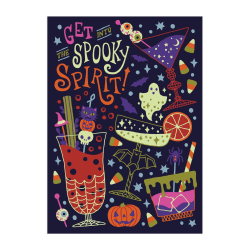Greeting Card Puzzle - Spooky Spirit Halloween