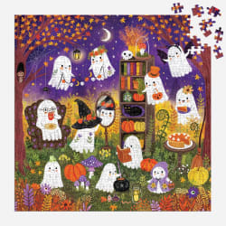 Family Ghostly Gathering Halloween