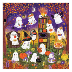 Family Ghostly Gathering Halloween