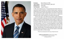 American Presidents Knowledge Cards