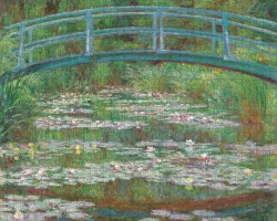 The Japanese Footbridge Impressionism & Post-Impressionism