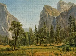 Bridal Veil Falls, Yosemite Contemporary & Modern Art