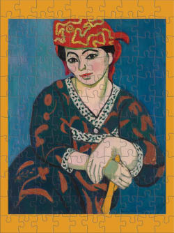 Henri Matisse 120-Piece Double-Sided Jigsaw Puzzle Set Contemporary & Modern Art