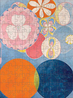 Hilma af Klint 120-Piece Double-Sided Jigsaw Puzzle Set Contemporary & Modern Art