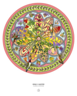 Erin E. Hunter: Floral Compass Flower & Garden