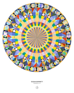 Susan Barnett: Mandala IV Pattern & Geometric