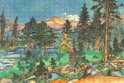 Chiura Obata Landscape