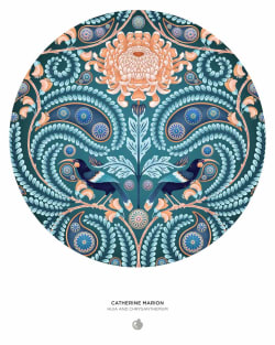 Catherine Marion: Huia and Chrysanthemum Birds