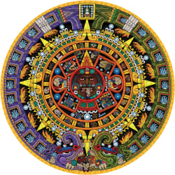 Michael Angulo: Aztec Sun Stone Cultural Art