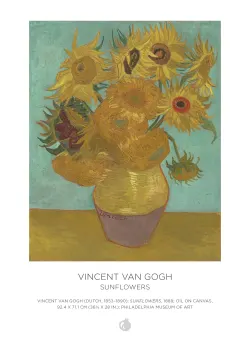 Vincent van Gogh 120-Piece Double-Sided Jigsaw Puzzle Set Fine Art