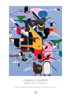 Charley Harper 120-Piece Double-Sided Jigsaw Puzzle Set Animals
