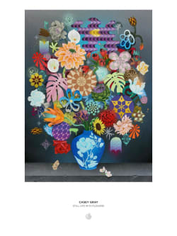Casey Gray: Still Life with Flowers Flower & Garden