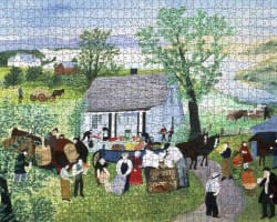 Grandma Moses: Moving Day on the Farm Farm