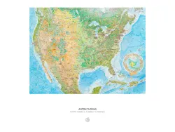 Anton Thomas: North America: Tundra to Tropics  Maps & Geography