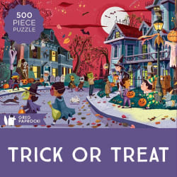 Trick or Treat Puzzle Halloween