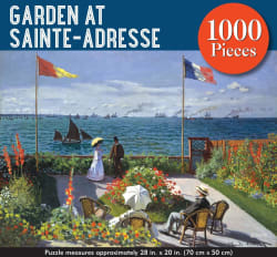Garden at Sainte-Adresse Fine Art