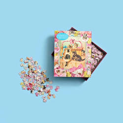 Cynthia Hart's Victoriana Cats: Basket of Mischief Cats