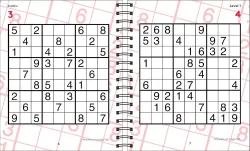 Brain Games - Sudoku Large Print (Red)