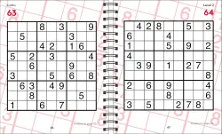 Brain Games - Sudoku Large Print (Red)
