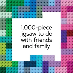 LEGO Rainbow Bricks Puzzle Rainbow & Gradient