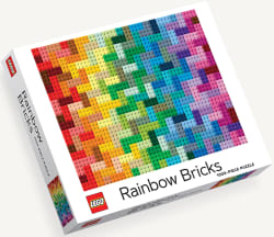 LEGO Rainbow Bricks Puzzle Rainbow & Gradient