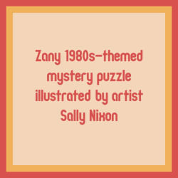 Puzzling Mysteries 80s Dognapped Nostalgic & Retro