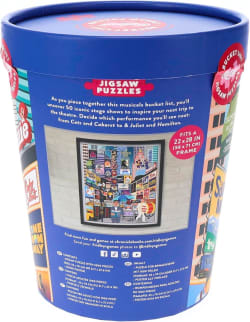 Puz 1000pc Bucket List Musicals Movies & TV