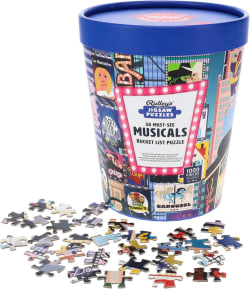 Puz 1000pc Bucket List Musicals Movies & TV