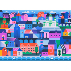 Copenhagen Twilight Landscape