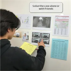 Murder Mystery Party Case Files: Fire in Adlerstein