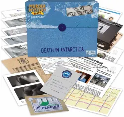 Murder Mystery Party Case Files: Death in Antarctica