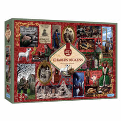 Book Club: Charles Dickens Collage