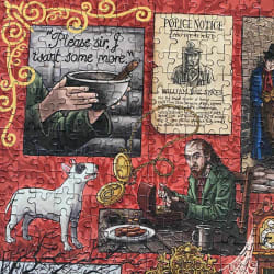 Book Club: Charles Dickens Collage