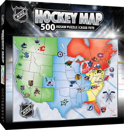 NHL League Hockey Map dupe Sports