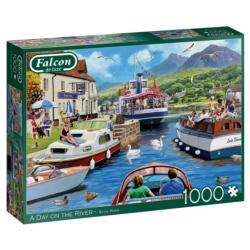 A Day on the River Boat Jigsaw Puzzle