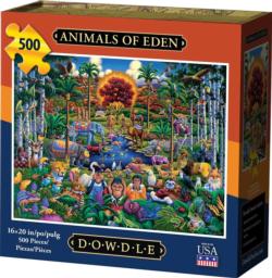Animals of Eden Animals Jigsaw Puzzle