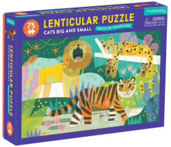 Cats Big & Small Lenticular Puzzle Children's Cartoon