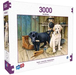 Break Time Lab Puppies Dogs