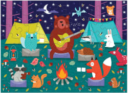 Campfire Friends Scratch and Sniff Puzzle Forest Animal