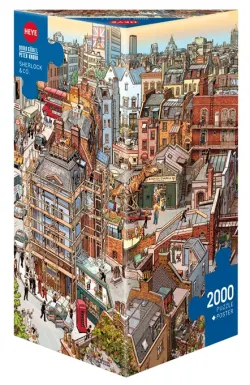 Sherlock & Co. - 2000 Piece Jigsaw Puzzle by Heye | Serious Puzzles